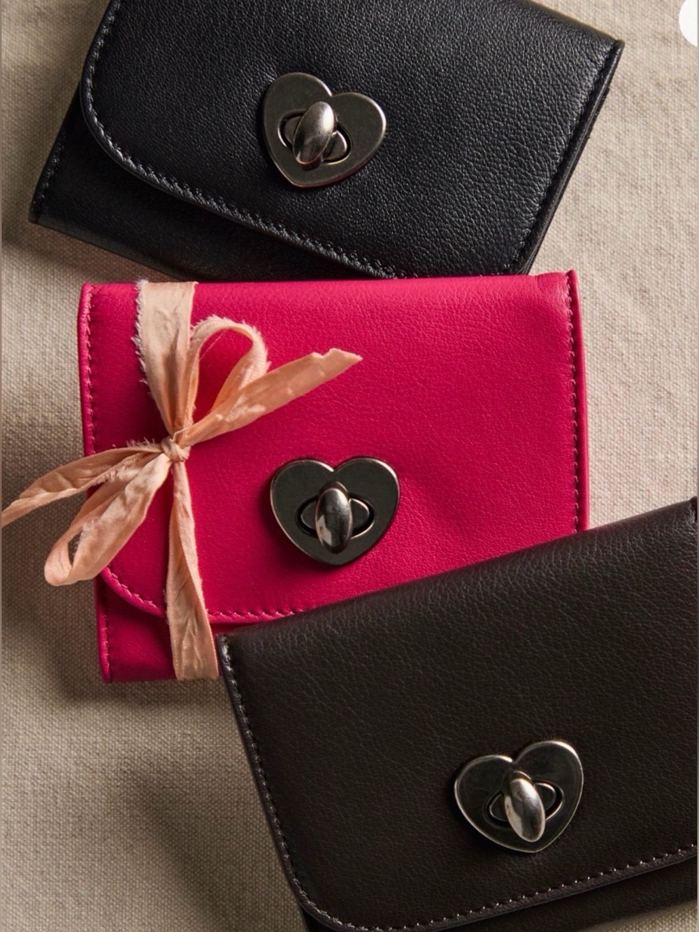 Free People pink lock it up wallet $48 nwt